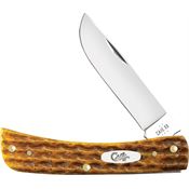 Case XX 32273 Sod Buster Jr Knife Honeycomb Handles