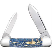 Case XX 63733 Baby Butterbean Blue Sycamore Handles
