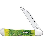Case XX 27864 Copperlock Knife Green Apple Handles