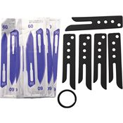 Hogue 35880 Blade Guard 5 Pack Black