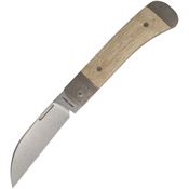 Jack Wolf 54262 Diamondback Jack Stonewash Bolster Lock Knife Green Micarta Handles