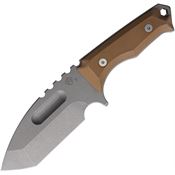 Medford 050STQ09KC Emperor Fixed Blade Knife Coyote Brown G10 Handles