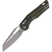 Microtech 210T10APMODF MSI Apocalyptic Sheepsfoot Ram-Lok Knife OD Green Frag Tri Grip Handles