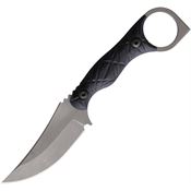 Wachtman RBKT Raptor Tumbled Fixed Blade Knife OD Green Micarta Handles