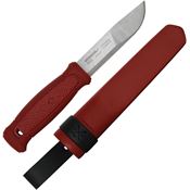 Mora 02739 Kansbol Fixed Blade Knife Dala Red Handles