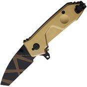 Extrema Ratio 0148DW MF0 T Desert Tanto Linerlock Knife Tan Handles