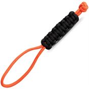 Vosteed X0156 Paracord Lanyard Orange/Black