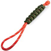 Vosteed X0157 Paracord Lanyard Green/Orange