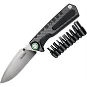 NexTool 20021 Multi Functional Linerlock Knife Black G10/Carbon Fiber Handles