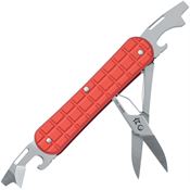 FOX VPGPW130F3R Vulpis Folding Knife Red Handles