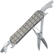 Fox VPGPW130F3TI Vulpis Folding Knife Gray Handles