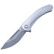 Kansept 1090A4 Hira Bead Blast Tanto Framelock Knife Bead Blast Titanium Handles