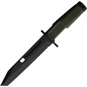 Extrema Ratio 0300GRN Fulcrum Combat Black Serrated Tanto Knife OD Green Handles