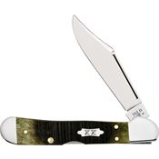 Case XX 39236 Mini Copperlock Olive Green Bone Handles