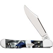 Case XX 53813 Mini Copperlock Pacific Tides Jigged Bone Handles