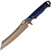 Dawson 47667 Wayfinder Arizon Copper MagnaCut Fixed Blade Knife Black/Blue G10 Handles