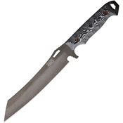 Dawson 47766 Wayfinder Midnight MagnaCut Fixed Blade Knife Black/White G10 Handles