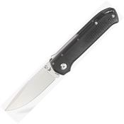 Flytanium 1395SS Arcade Lite Stonewash Drop Point Shark-Lock Knife Smoke Handles