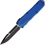 Guardian Tactical 94211 Auto Recon 035 G2 Two-Tone MagnaCut Spear Point OTF Knife Blue Aluminum Handles