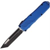 Guardian Tactical 94221BL Auto Recon 035 G2 Two-Tone MagnaCut Tanto OTF Knife Blue Aluminum Handles