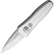 Kershaw 7500RAW Auto Launch 4 Satin Spear Point Button Lock Knife raw Aluminum Handles