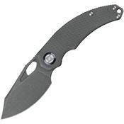 Kunwu K706CT1 Compadre Stonewash Framelock Knife Diamond Texture Stonewash Handles