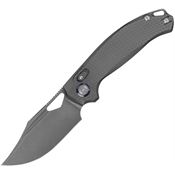 Kunwu X707XLT1S Django XL Stonewash Elmas Clip Point XT Lock Knife Stonewash Handles