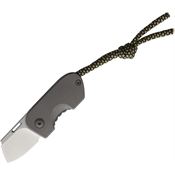 Linder 00WE001 LUMPI Mini satin Framelock Knife Stonewash Handles
