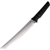 North Mountain Blade CHOPSLD Chop 01 San Mia Tanto Fixed Blade Knife Black G10 Handles