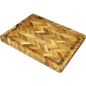 Teak Haus 323 Herringbone Cutting Board