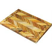 Teak Haus 324 Herringbone Cutting Board