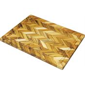 Teak Haus 325 Herringbone Cutting Board
