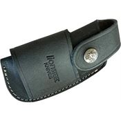 LionSTEEL 900FDV4BL Up to 4 Inch closed Leather Sheath Blue