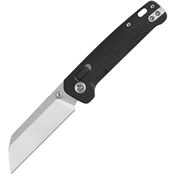 QSP 130GLA1 Penguin Two-Tone Sheepsfoot Glyde Lock Knife Black FRN Handles
