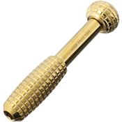 AuCon 300409 Anso Knife Tool Polished Brass