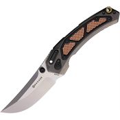 Maxace OM021A Backlight 01 Framelock Knife Stonewash Titanium/Copper Inlay Handles