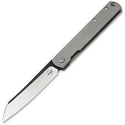 Boker Plus 01BO368 Zenshin Two-Tone Framelock Knife Stonewash Handles