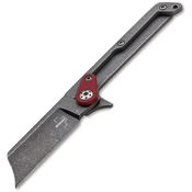 Boker Plus 01BO661 Fragment Black Stonewash Slip Joint Knife Black Stonewash Handles