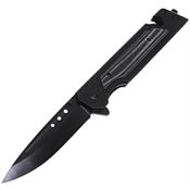 ElitEdge 10A116BKMA Assist Open Linerlock Knife Black