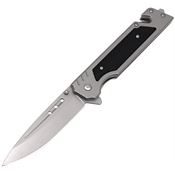 ElitEdge 10A116GYMA Assist Open Linerlock Knife Gray G10