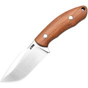 CJRB 1958WD Mutt Sand Blast Harpoon Fixed Blade Knife Wood Handles