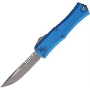 Microtech 1703M10APBL Auto Hera II Mini Apocalyptic OFT Knife Blue Handles