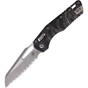Microtech 210T12APPMTS MSI Apocalyptic Part Serrated Sheepsfoot Ram-Lok Knife Tiger Stripe Handles