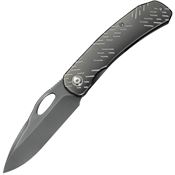 We 23096B4 Inmate Gray Framelock Knife Gray Handles
