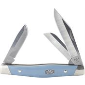 Buck 301BLS Stockman Knife Blue Valox Handle Silver Bolsters