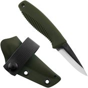 Peltonen 307 M23 Ranger Cub Carbon Steel Fixed Blade Knife OD Green Handles