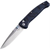 Hogue 24456 Mysto Manual Tumbled magnaCut Clip Point ABLE Lock Knife Blue Handles