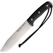 Joker RCM137K Nomad 6.5 Satin Fixed Blade Knife Black Micarta Handles Kydex Sheath