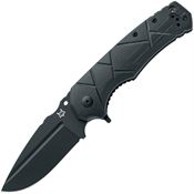 Fox 557B URO Linerlock Knife Black G10
