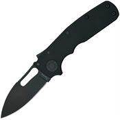 Demko 19229 Shark Cub Black Shark-Lock Knife Black Handles